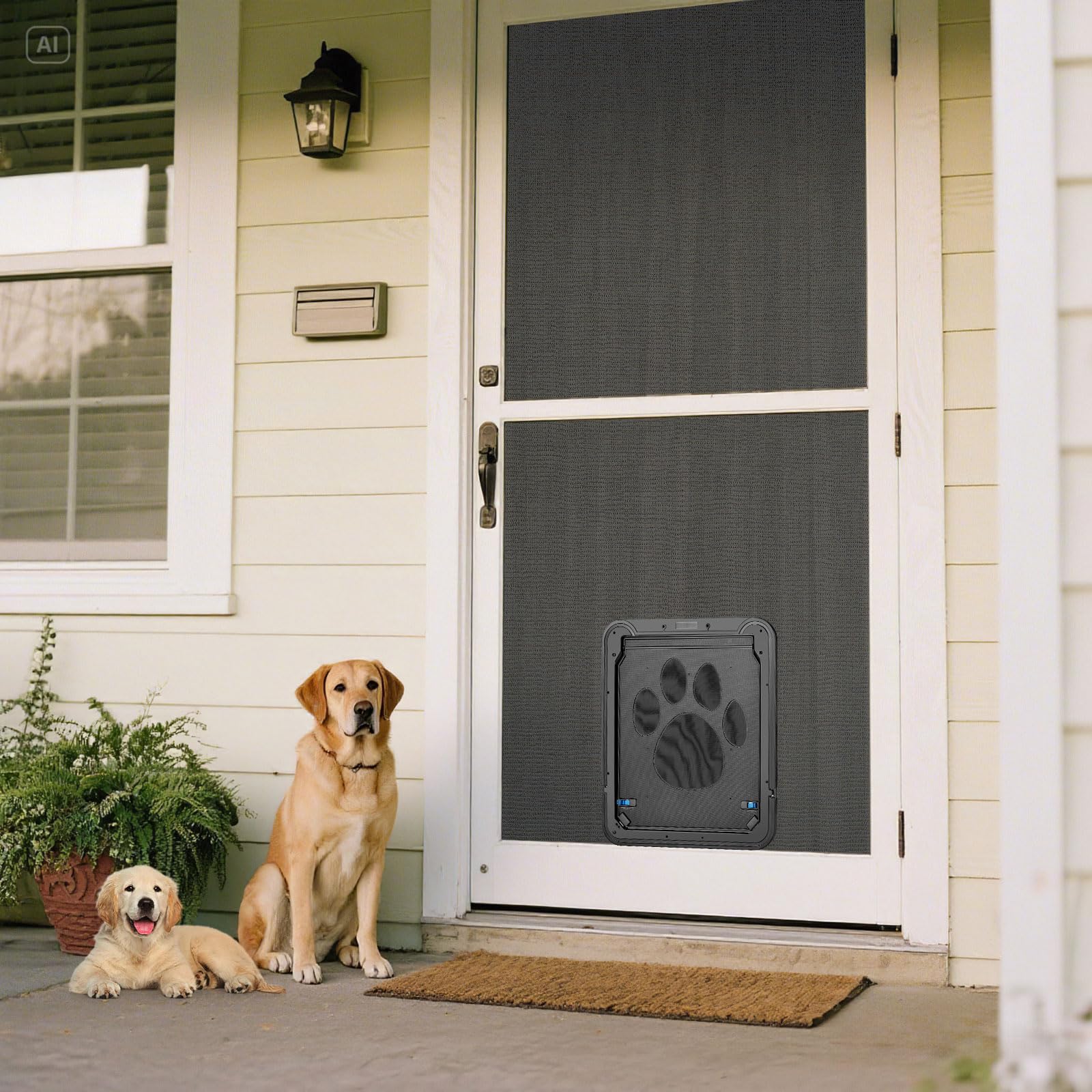 Ownpets indoor-outdoor use example shows flexible placement