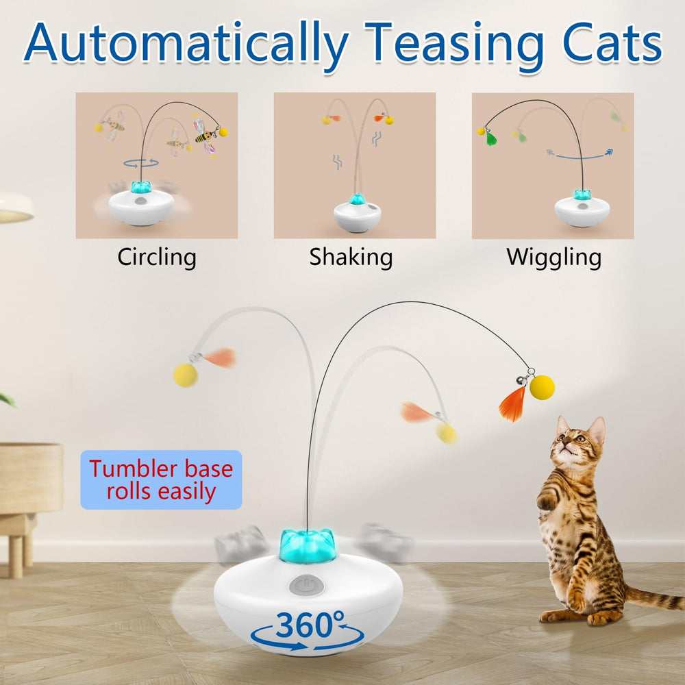 Oxawo cat toys USB rechargeable charging