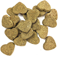 Oxbow Cranberry Simple Rewards shown in hand during bonding moment with pet
