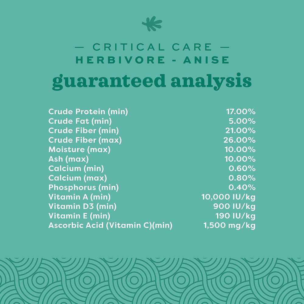 Oxbow Critical Care mixing directions shown with warm water for consistent texture feeding