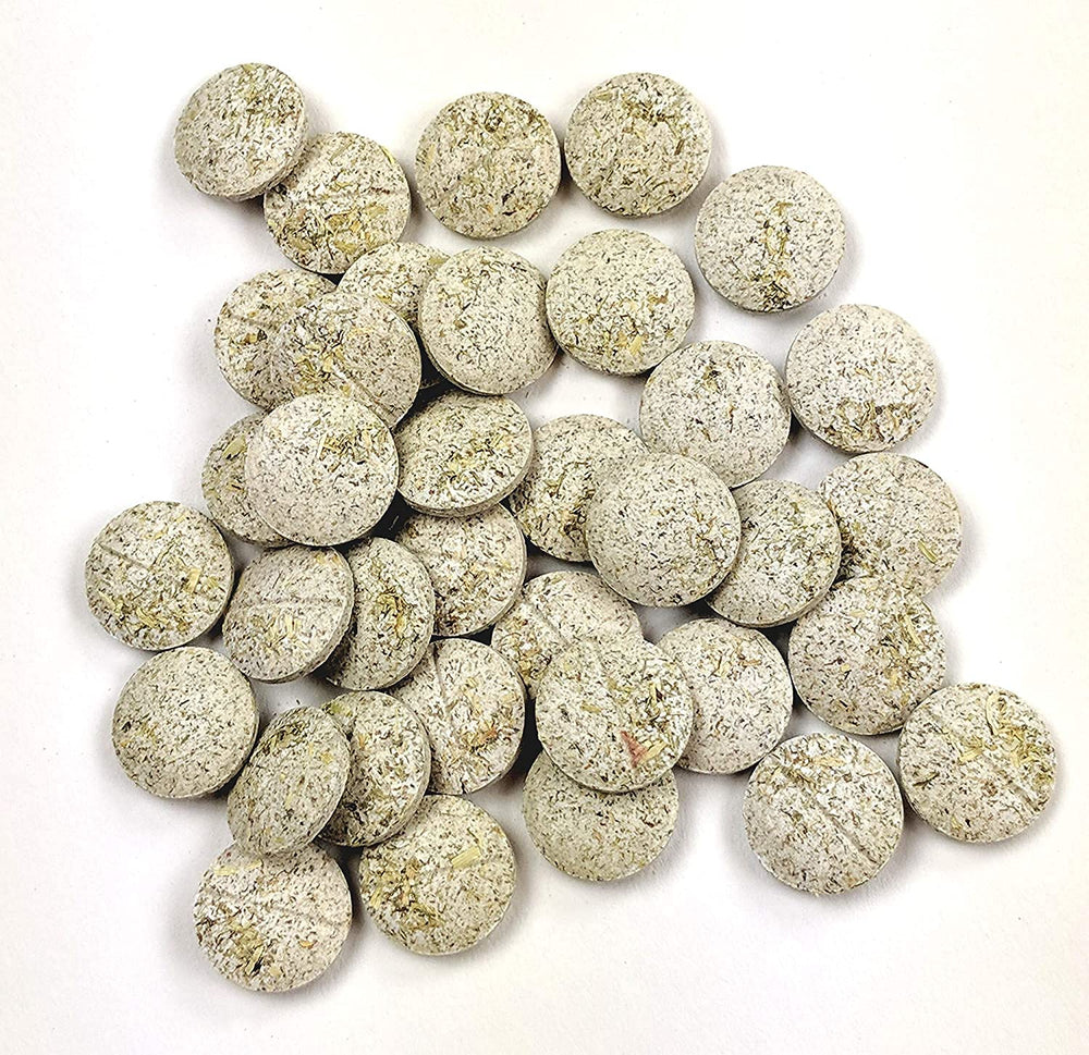 Oxbow papaya wafers hay-based formula, fiber-rich and pet-friendly