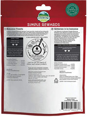 Oxbow training reward small pets closeup image promotes positive reinforcement.
