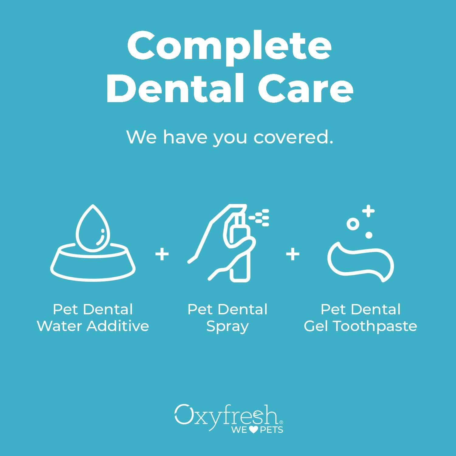 Oxyfresh Advanced Cat & Dog Breath Spray user-using shows simple daily routine.