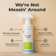 Oxyfresh limpiador para jaulas pequeñas de roedores y conejos