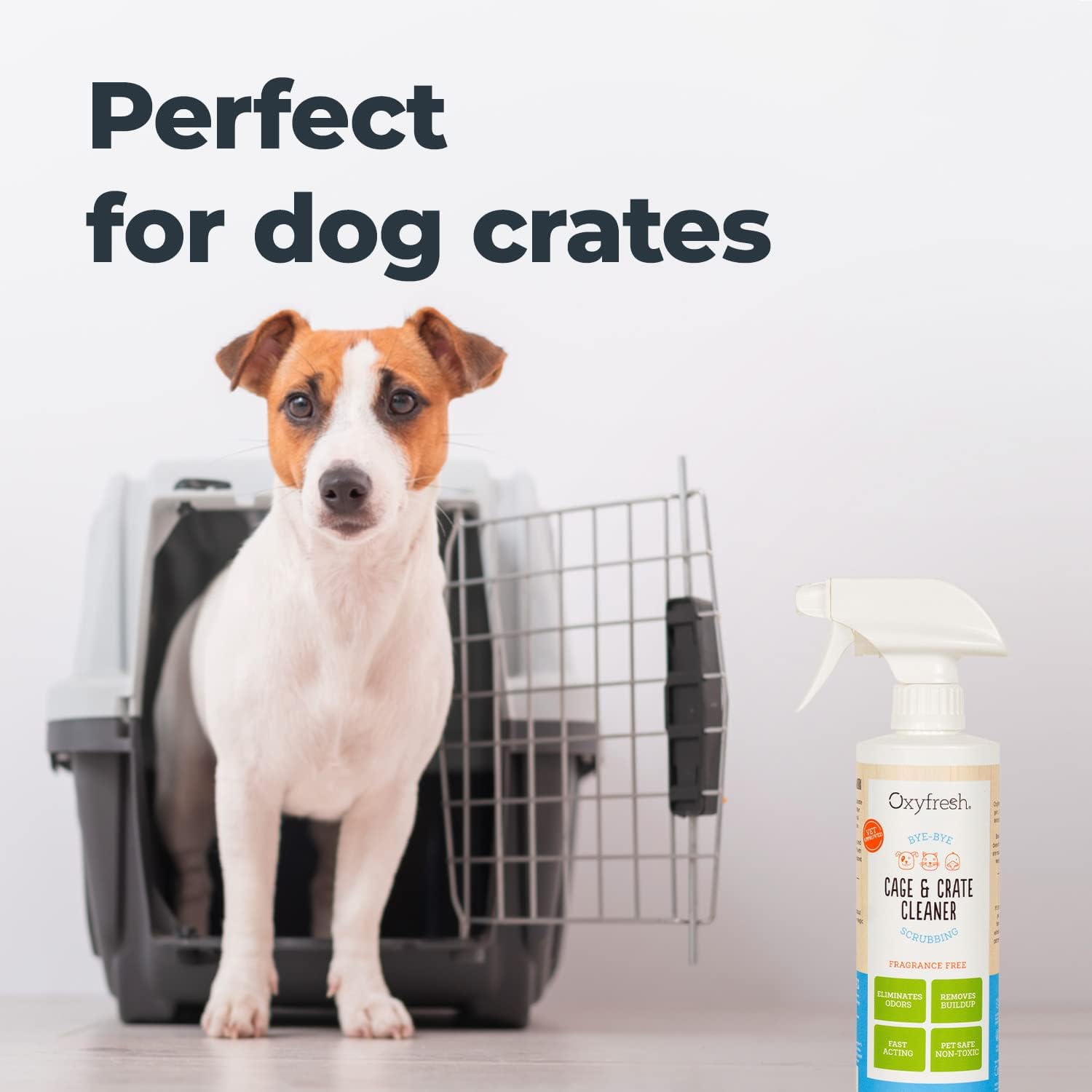 Oxyfresh limpiador sin cloro para jaulas de mascotas