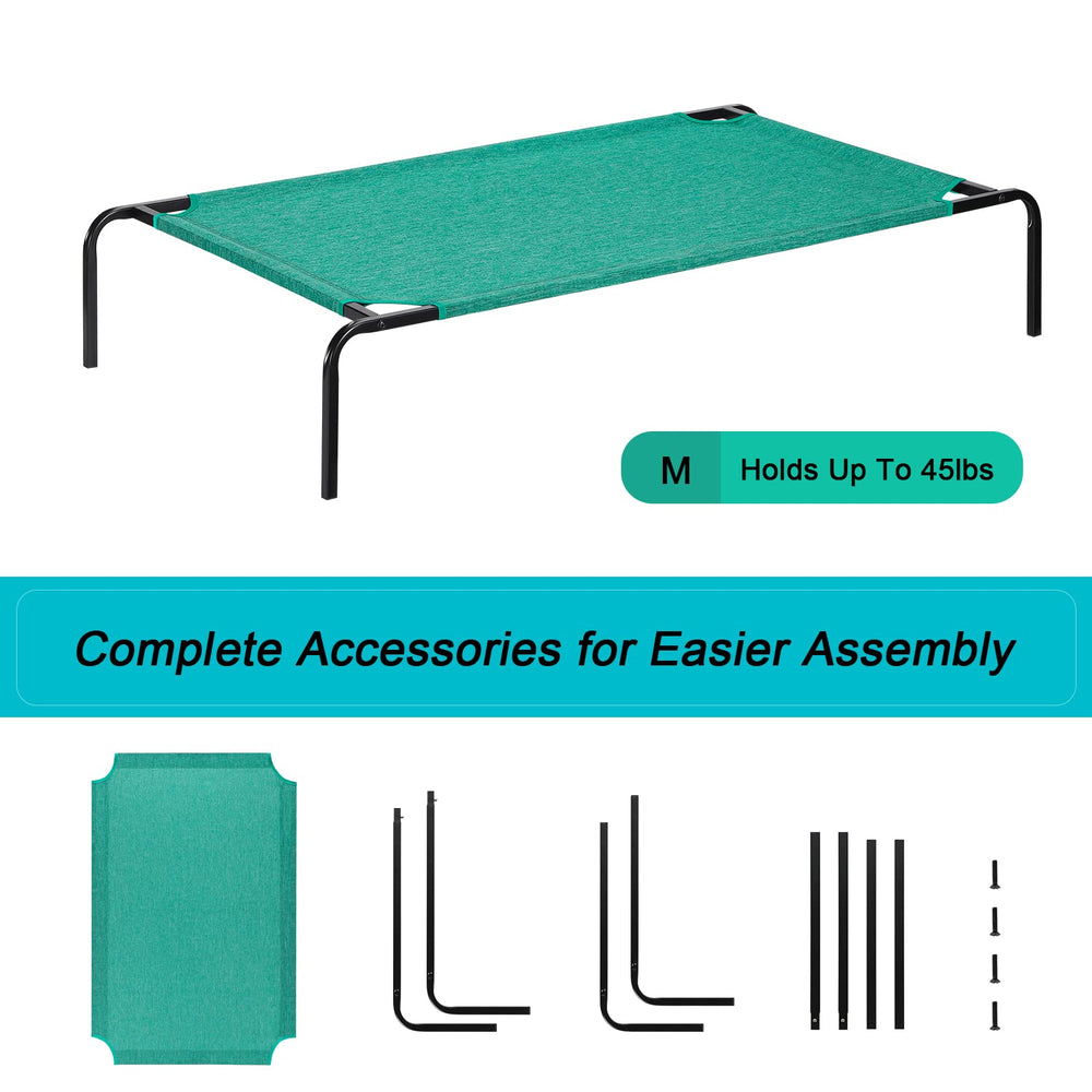 OYEAL portable pet bed suitable for camping or picnics with lightweight design