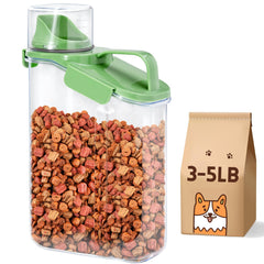 P-ZOONPE dog food container with airtight latch keeps kibble fresh and pest-free.