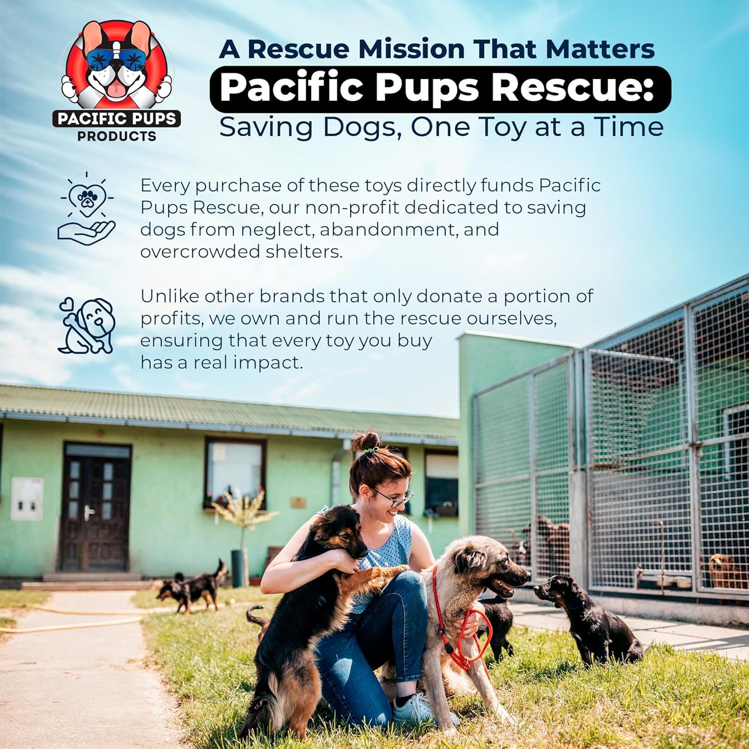 Pacific Pups Products large dog rope toy demonstrates durable-chew performance for aggressive chewers.