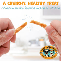 Pack Approved Chicken Sticks training-snack demonstrates a great reward for training sessions