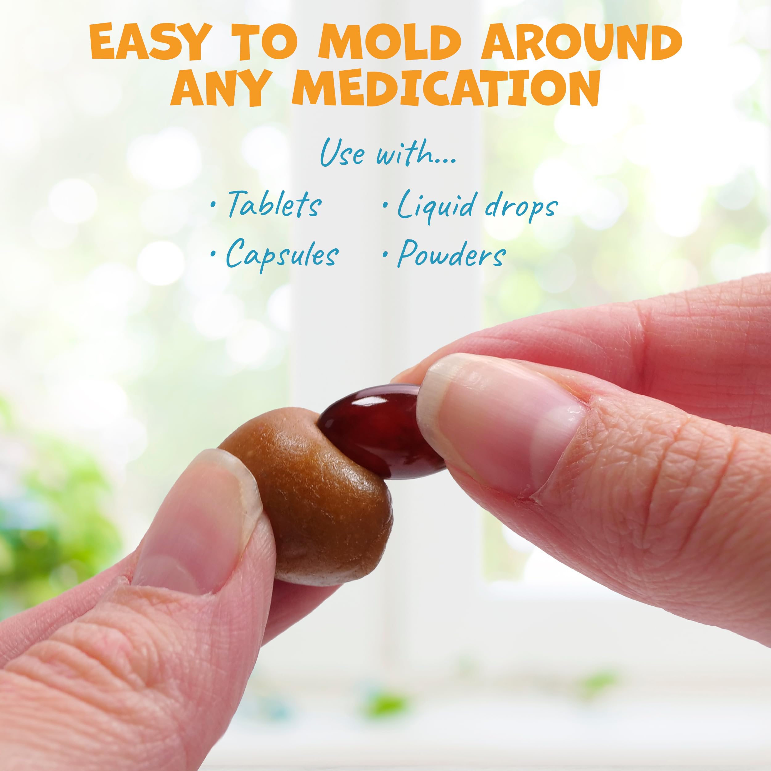 Pack Approved Flavor-Doh pet medication dosing helps simplify routine.