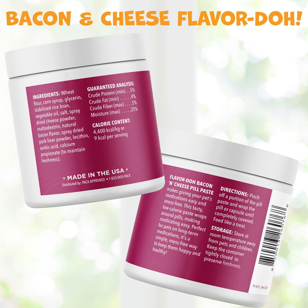 Pack Approved Flavor-Doh pill-treat creation captured with dog-friendly consistency.