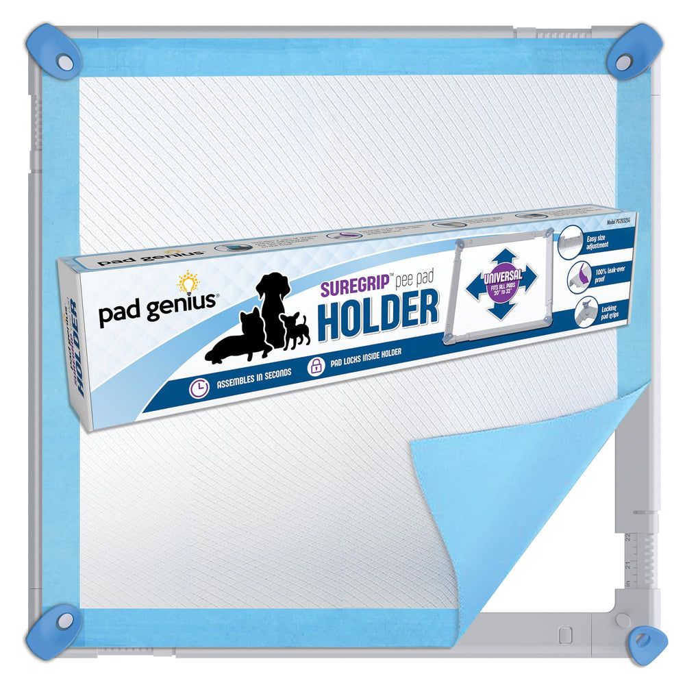 Pad Genius SureGrip easy pad disposal minimizes cleanup