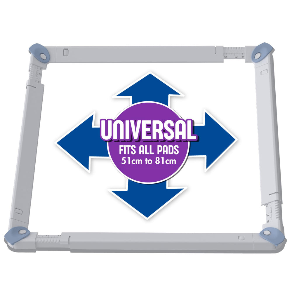 Pad Genius SureGrip pad secured to floor prevents movement during use