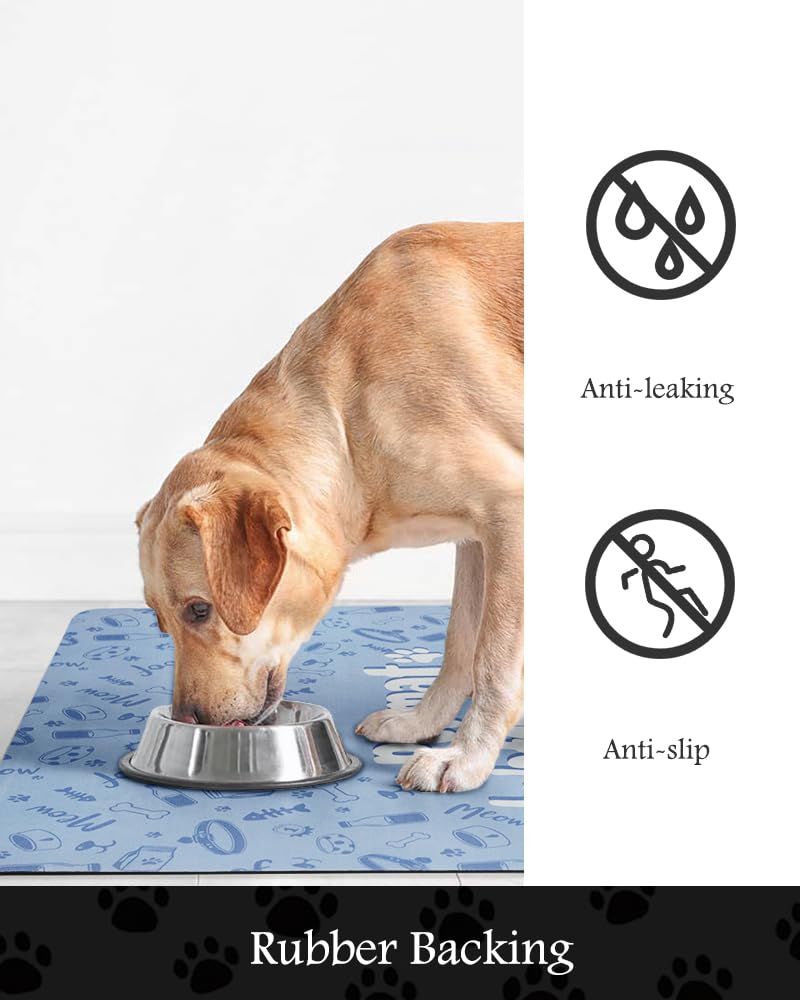 PADOOR PAW waterproof bottom guards floors from spills.