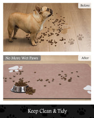PADOOR protección impermeable para el suelo, evita derrames y manchas en la zona de comida.