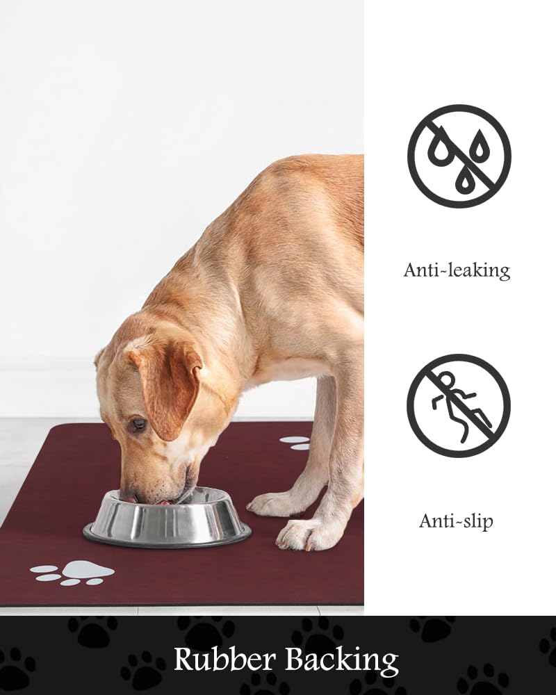 PADOOR pet mat roll-up for easy storage and portable use.