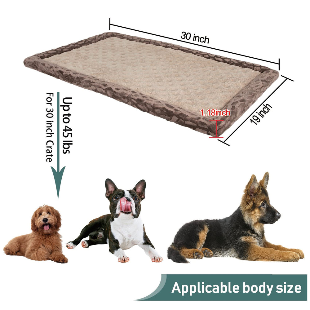 PAGGED machine-washable design keeps the crate pad fresh and easy to care for.