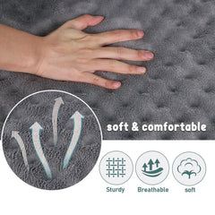 PAGGED memory foam pad dries quickly after muddy paw moments