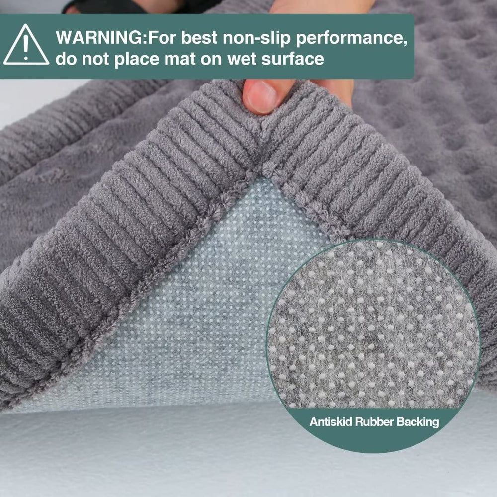 PAGGED gray microfiber bed pad provides soft, breathable comfort for pets