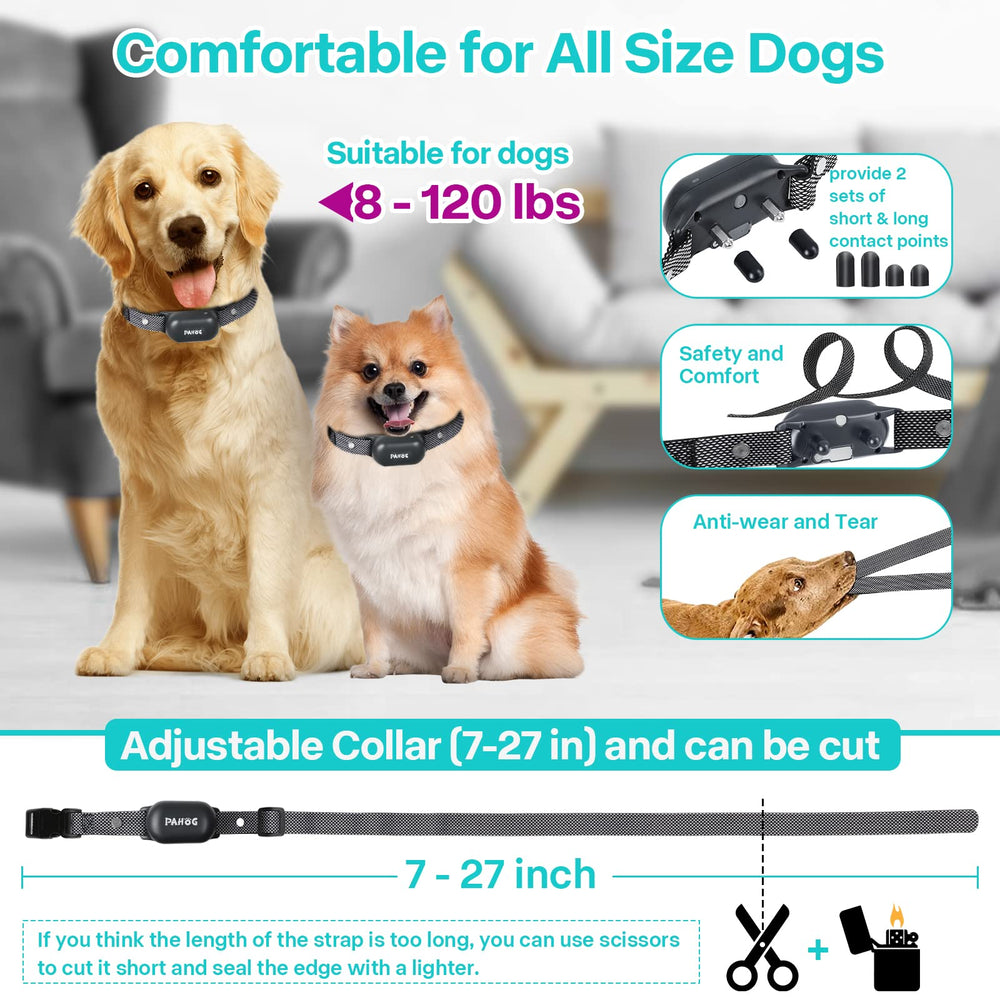 PAHOG adjustable strap fits small to large dogs comfortably