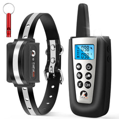PaiPaitek bark collar remote visual: quick remote training control for calmer dogs.