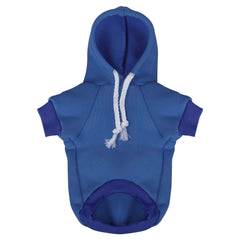 Paiaite Chihuahua Hoodie leash-hole design enables easy walks.