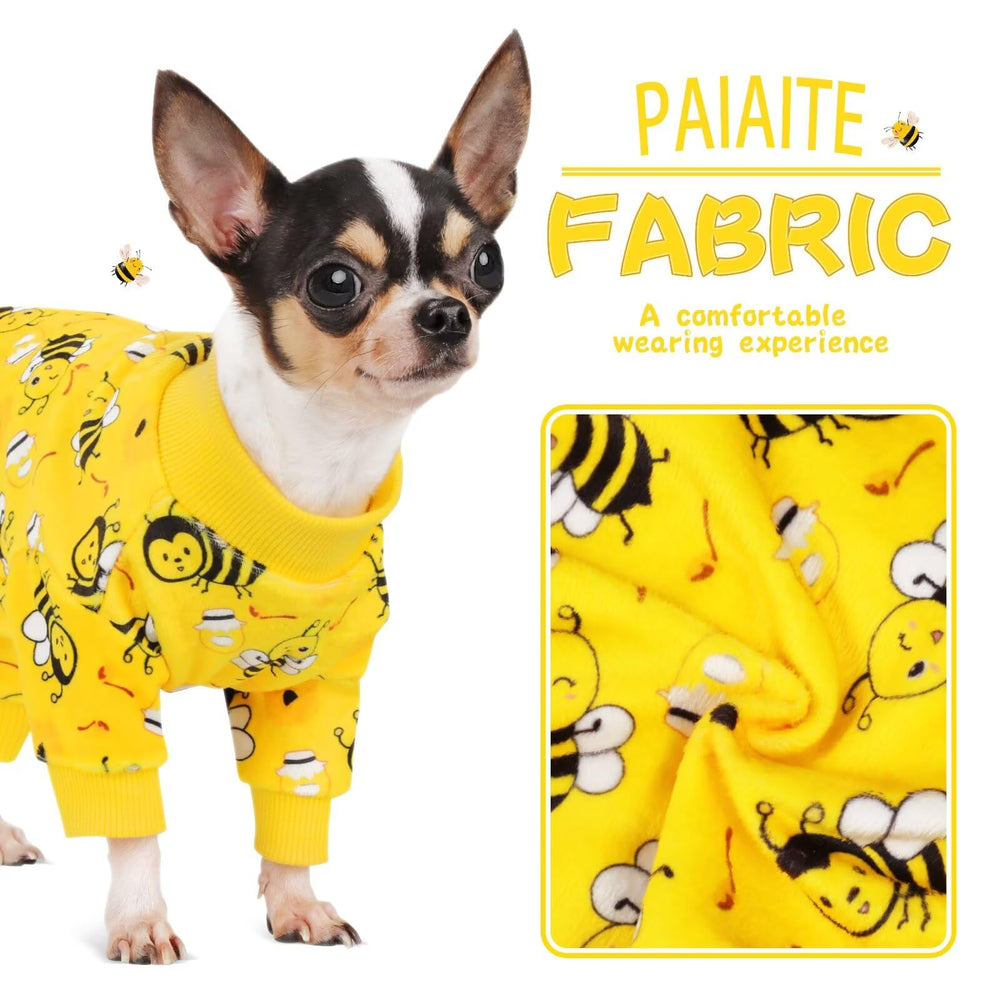 Paiaite Dog Pajamas Onesie machine-washable for easy cleaning.
