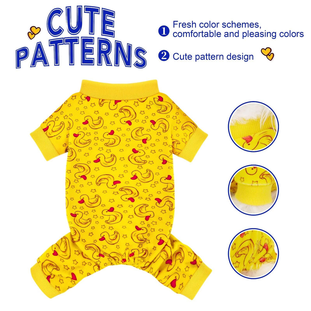 Paiaite Dog Pajamas Onesie moisture-wicking fabric for dry, cozy nights