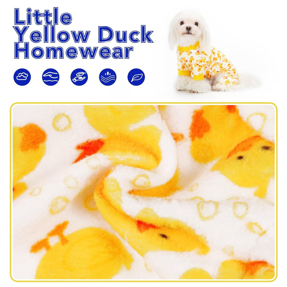 Paiaite Dog Pajamas Onesie wrinkle resistance maintains neat look after washes
