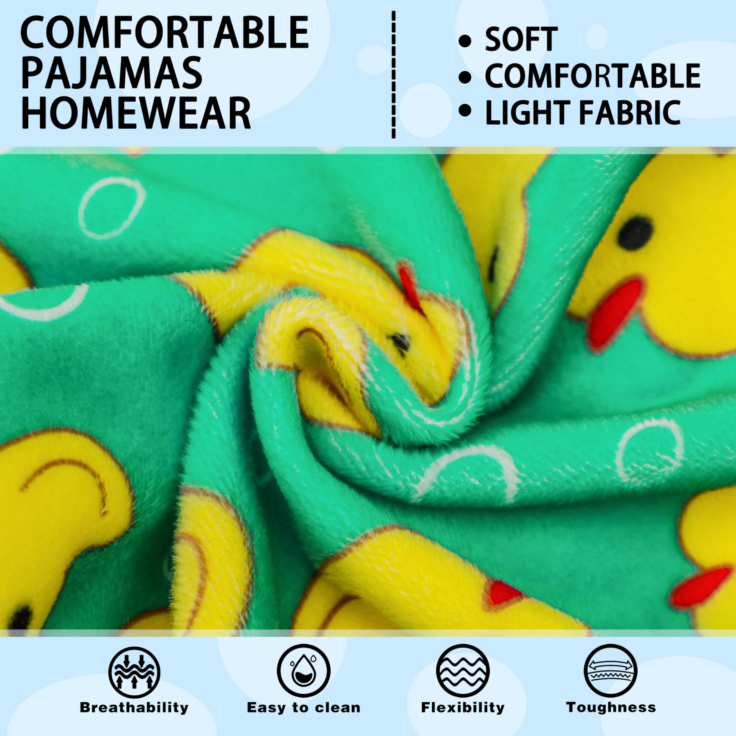 Pijama Paiaite para perro de poliéster, material duradero y suave para noches agradables