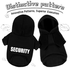 Paiaite wine red Chihuahua hoodie side view highlights easy wear and secure fit.