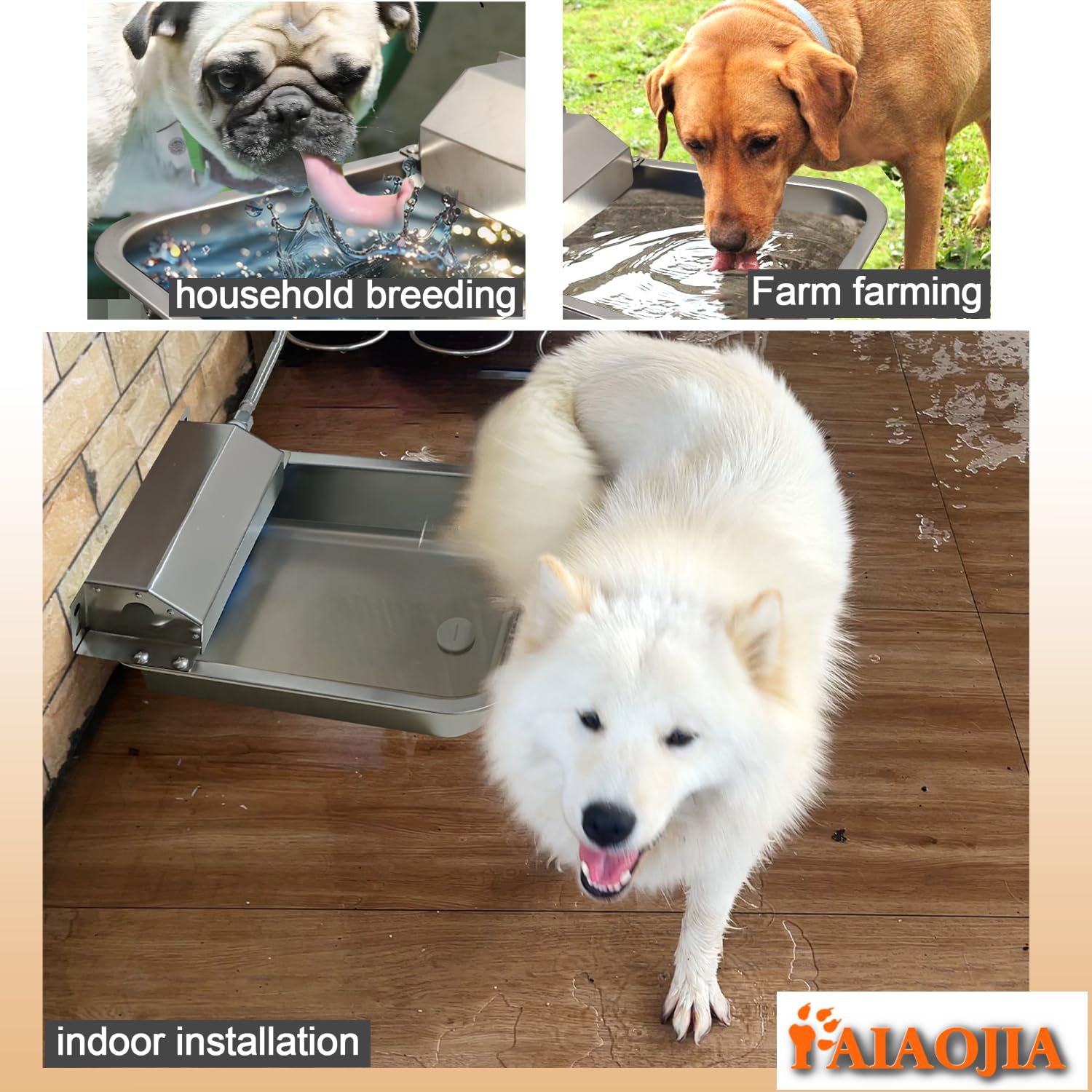 Paiaojia anti-tip design stabilizes the bowl during play and feeding.