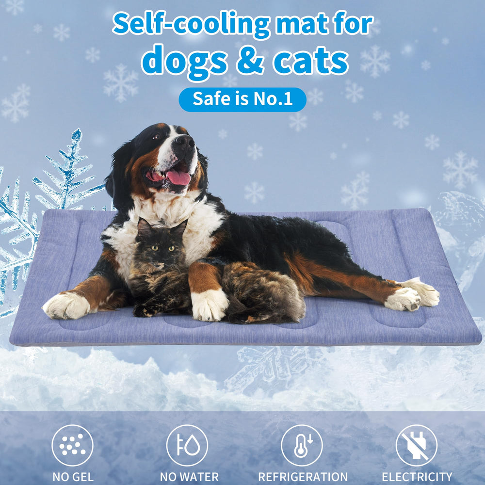 PAIGTEK cooling mat large-dogs five-layer construction for durability and protection