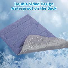 PAIGTEK large-dog waterproof surface emphasizes easy cleanup after outdoor adventures.