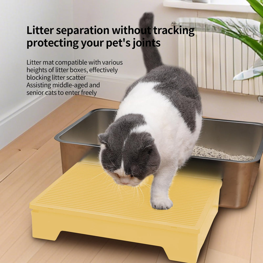 PAKEWAY cat ramp side view highlights compact footprint