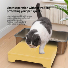 PAKEWAY cat ramp side view highlights compact footprint