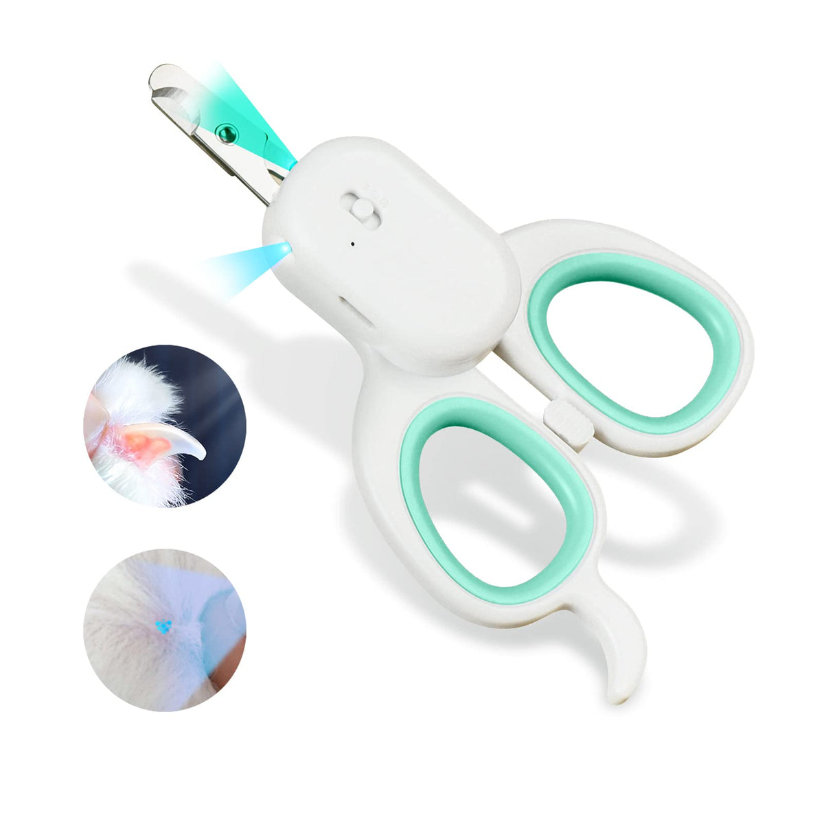 PAKEWAY corta-uñas gato-led ofrece corte preciso y seguro para uñas de felino