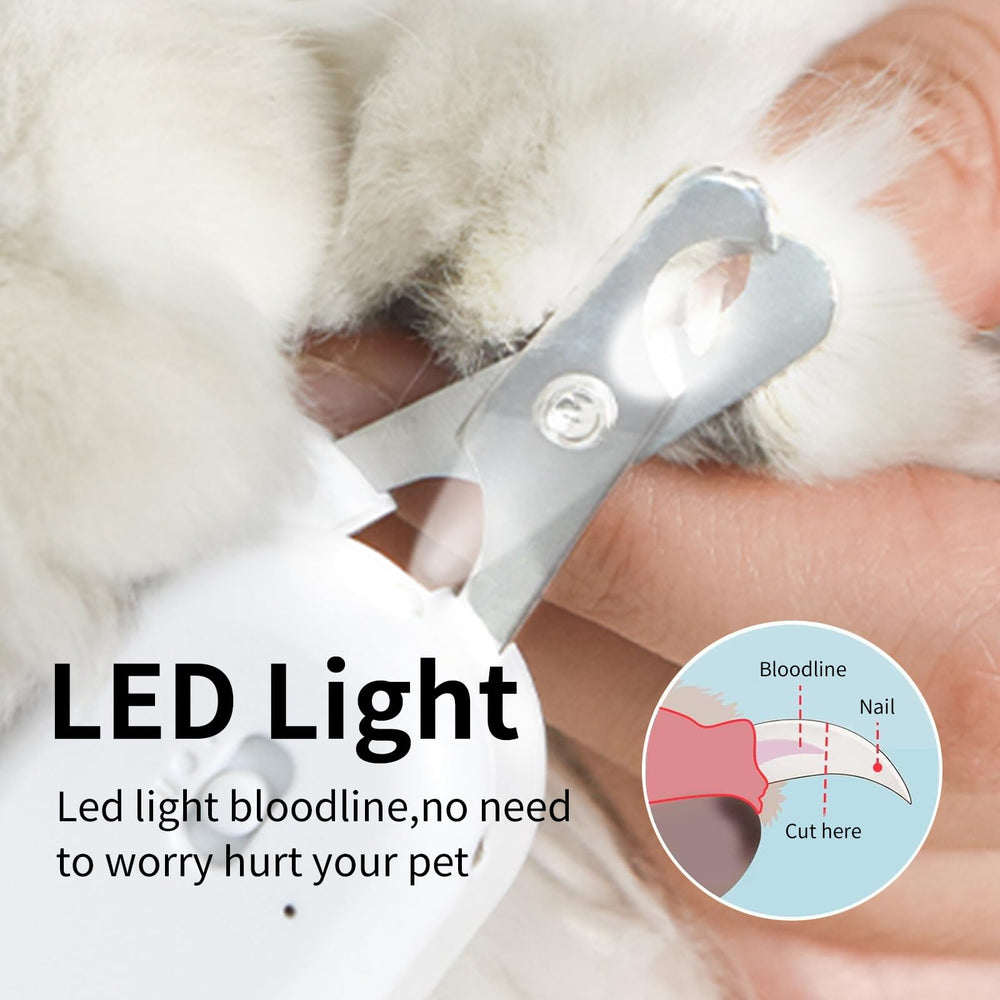 PAKEWAY corta-uñas perro-ergonomico con mango antideslizante para uso cómodo