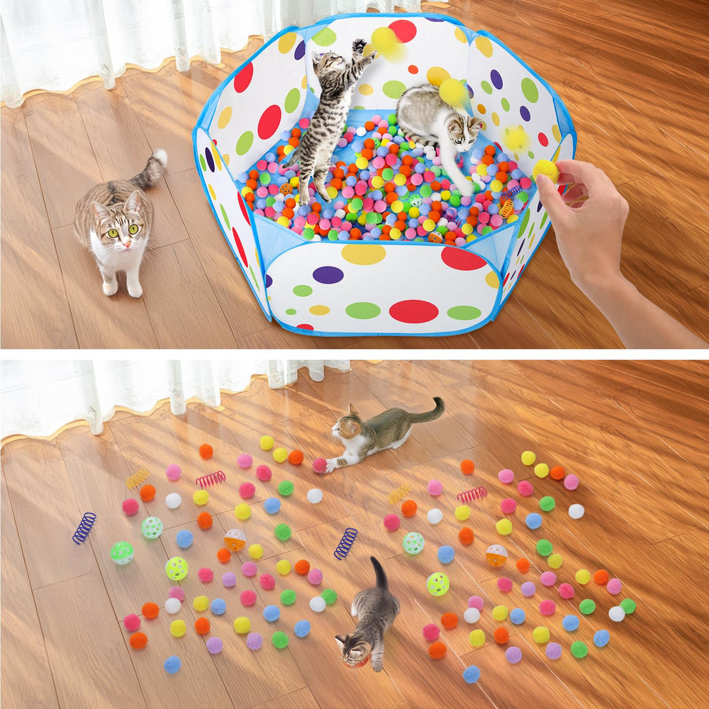 Palksky memory steel frame keeps the pit sturdy during active play
