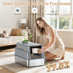 PalNests L7 Pro odor-control-technology helps maintain a fresher home air