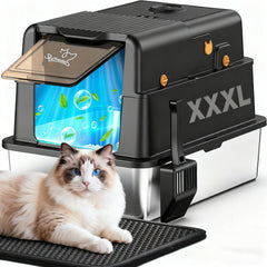 PalNests L8 Ultra-XXXL outer view shows spacious space for large cats