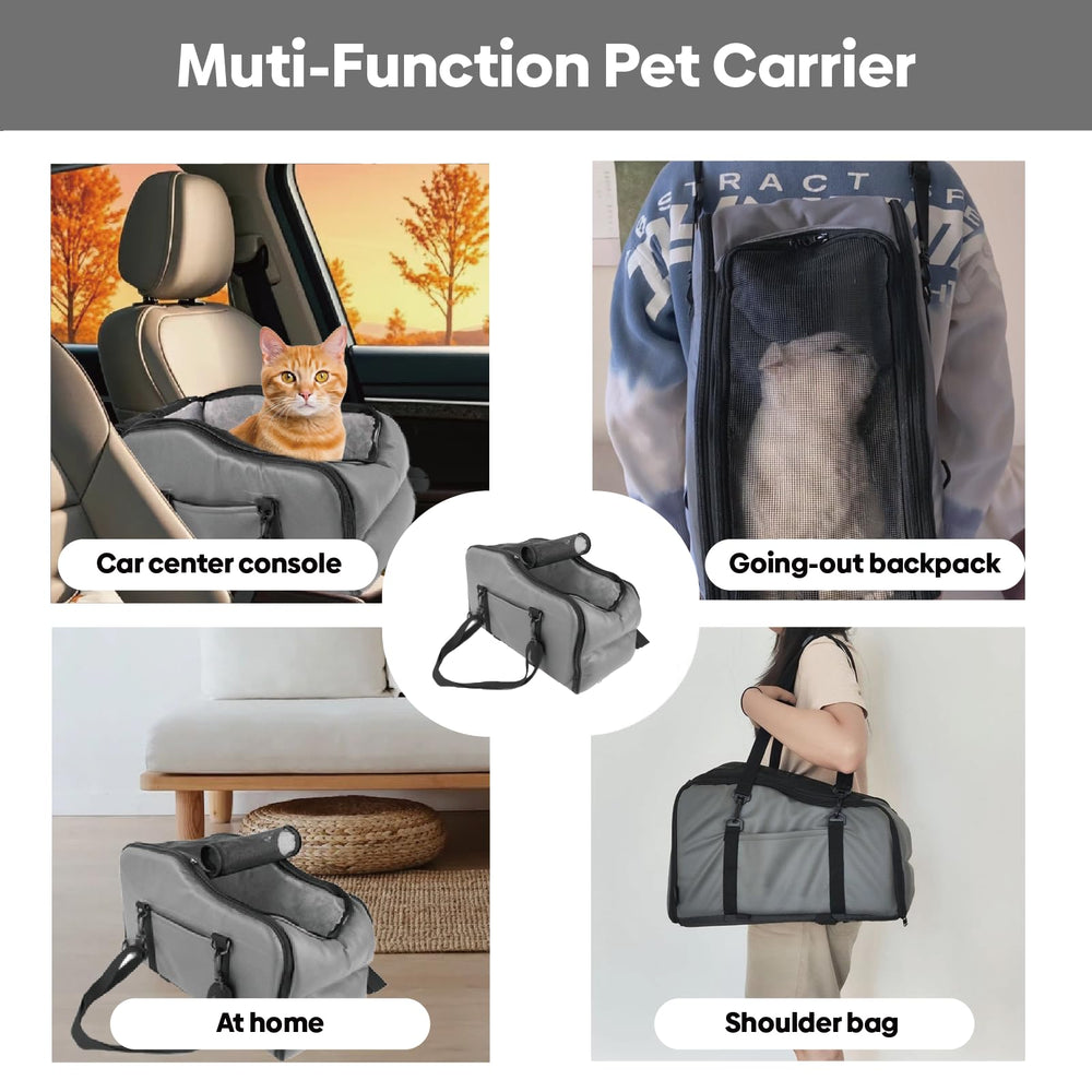 Palsway cat car seat adjustable straps allow quick, secure installation.