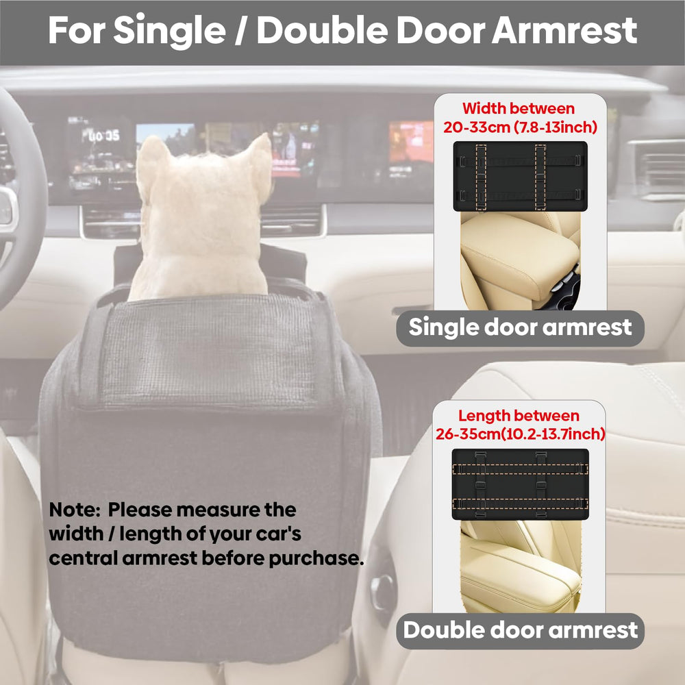 Palsway cat car seat safety tether with large hook keeps pets anchored.