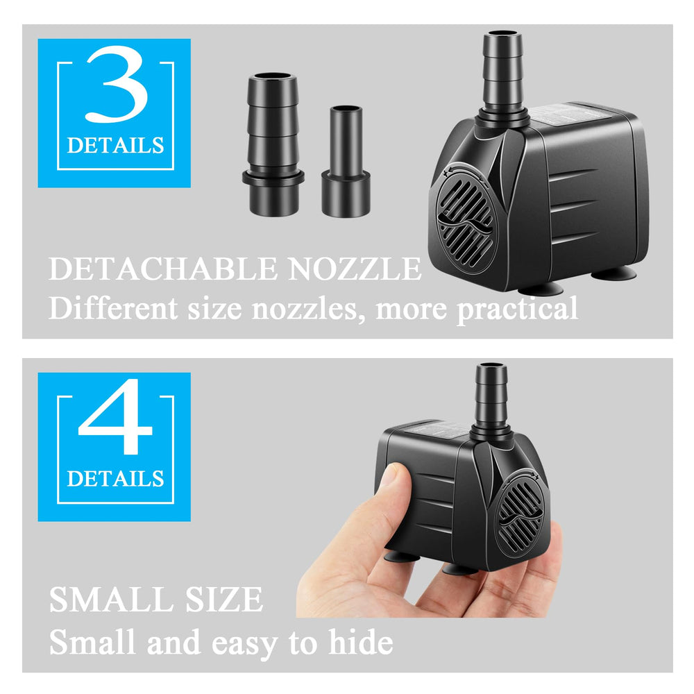 pamaner submersible pump easy to install and clean
