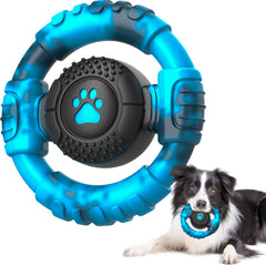 Pamlulu durable-rubber chew toy for aggressive chewers promotes long-lasting playtime