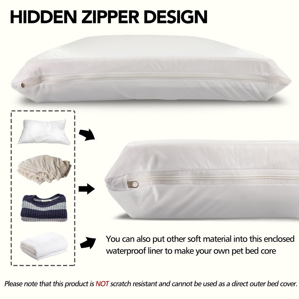 Panabana replacement cover shows waterproof layer for easy cleaning.