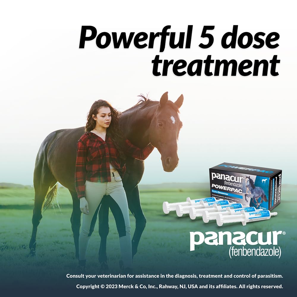 Closeup shows Panacur Powerpac paste texture suitable for dosing.
