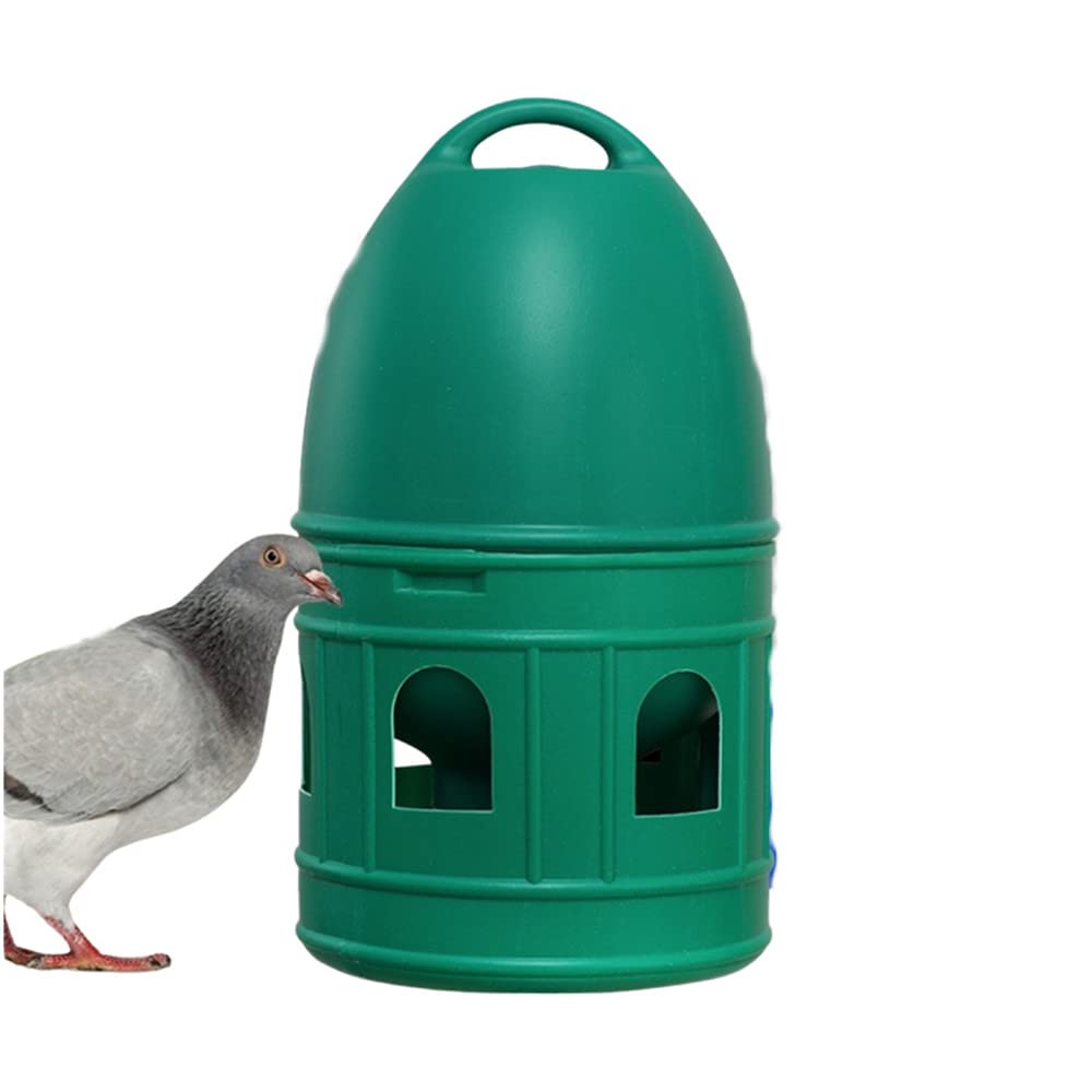 Panchitalk Pigeon Drinker split design allows quick refilling with no leaks