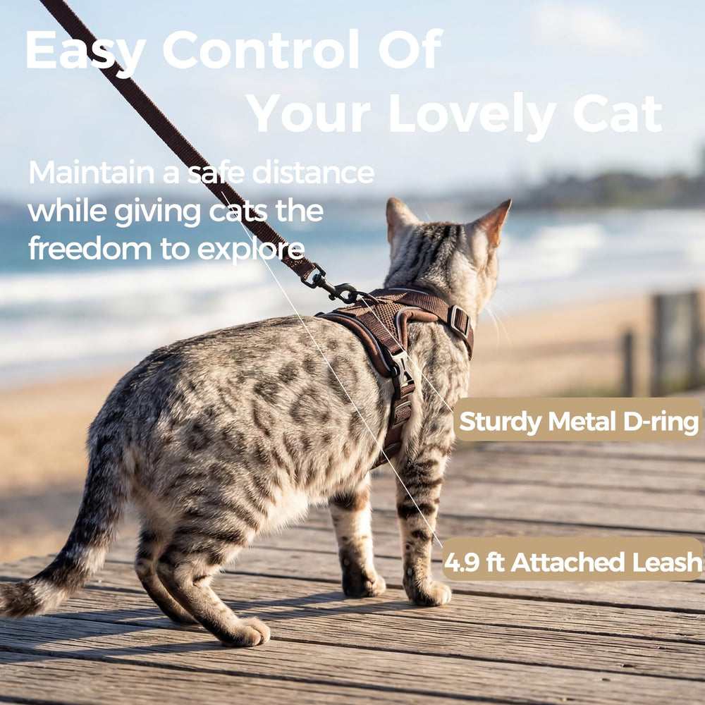 pangdi cat leash attachment keeps you in control while guiding your cat