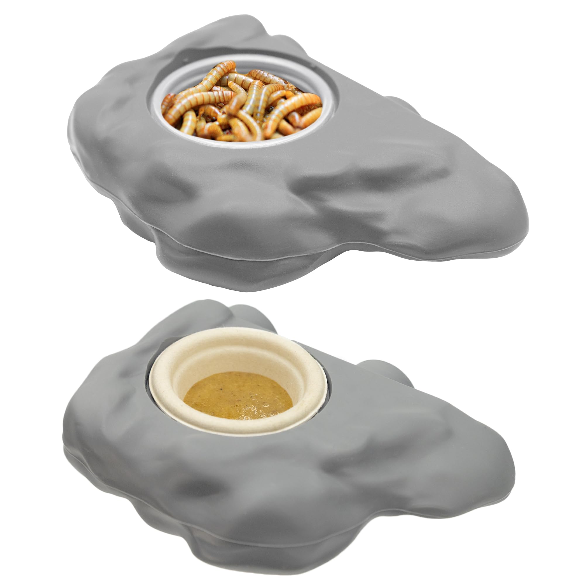 Pangea Gecko Ledge is dishwasher-safe silicone for quick terrarium cleanup.